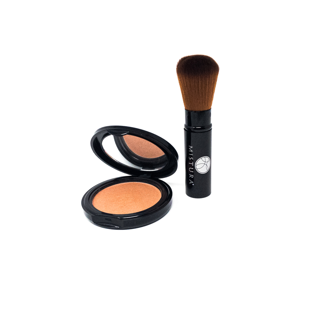 Kit and bundle collection regular kit 6-ini1 compact and retractable brush by Mistura Beauty