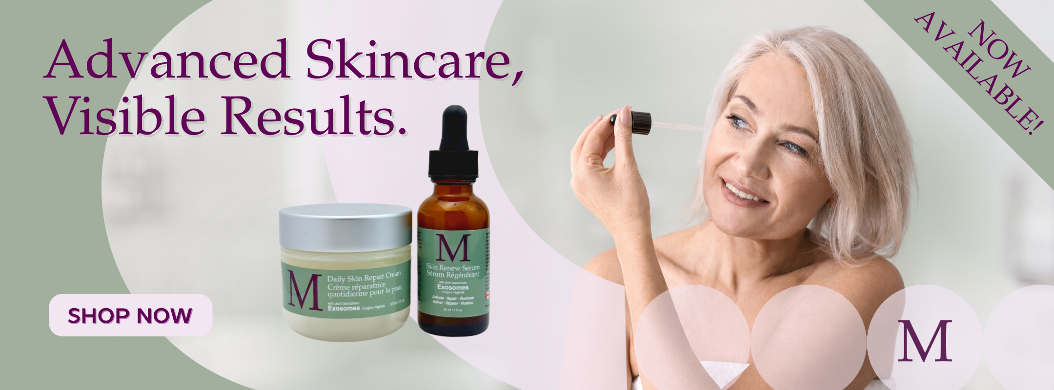 M Skincare Banner