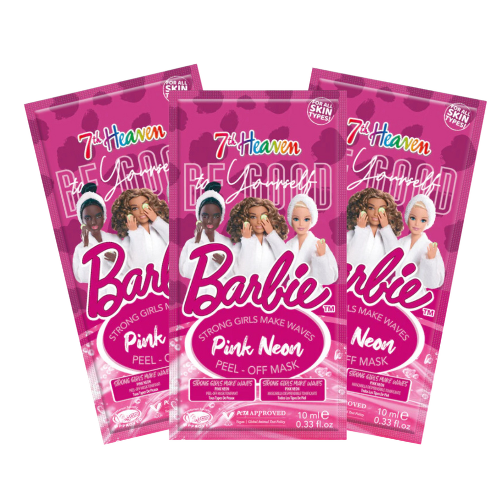 7th Heaven's Barbie themed Pink Neon Peel Off Mask